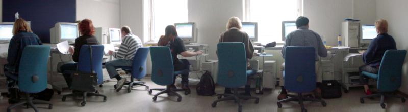 Fleiig bei der Arbeit